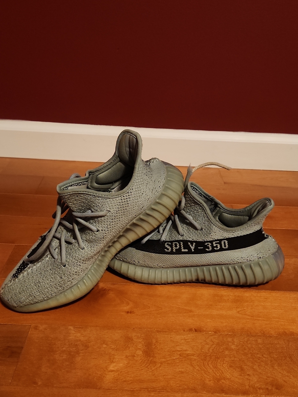 Yeezy Boost 350 V2 "Salt" Gray with Black SPLY-350 Stripe